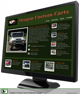  | Oregon Custom Carts Web Design, website design