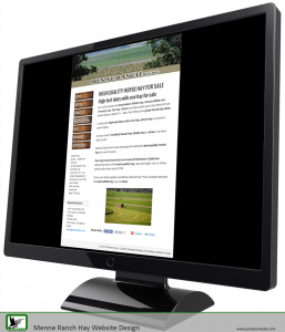  | Menne Ranch Hay WordPress Website, Content management system